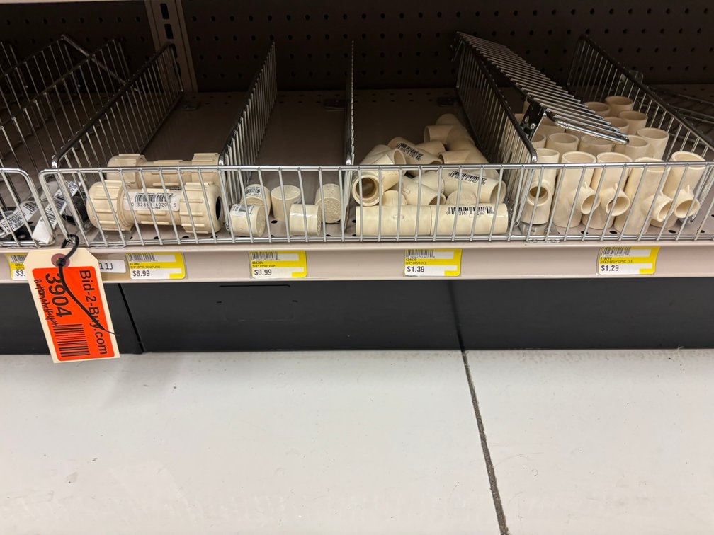 Assorted 3/4" CPVC Fittings