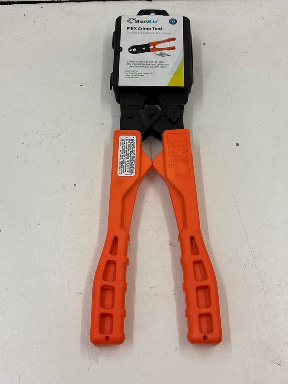 Sharkbite 1/2" and 3/4" PEX Crimp Tool