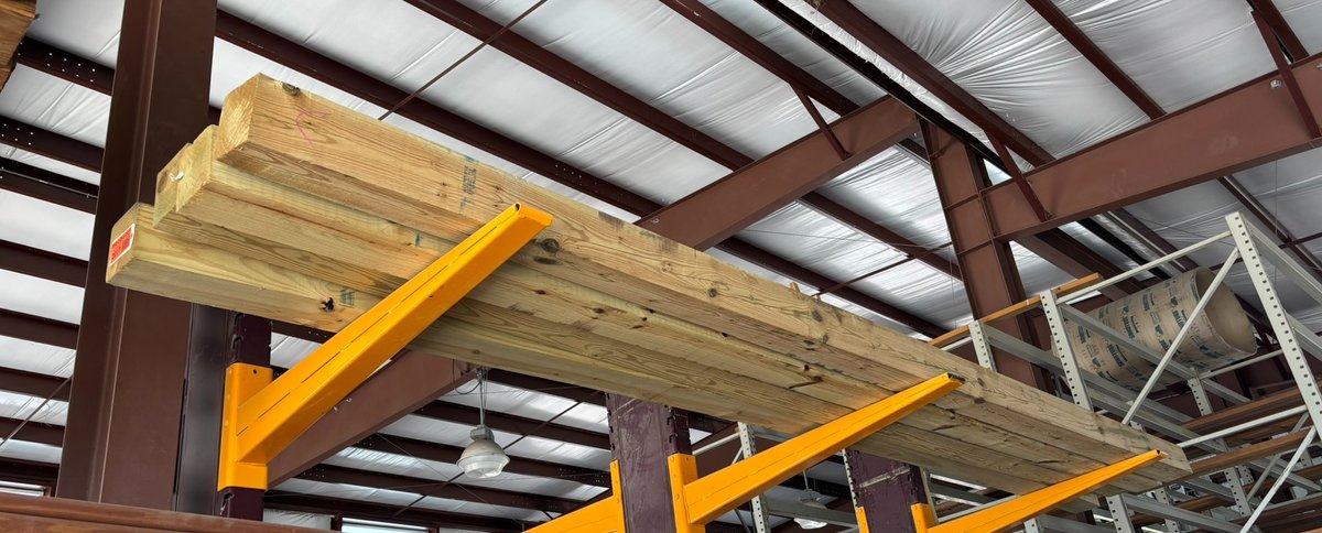 (4) 6 x 6 x 16' Treated Pine Posts