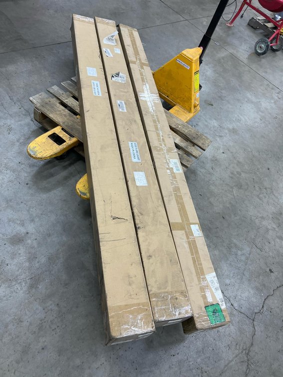 (3) Boxes of new 8' R17D LED Tube Lights