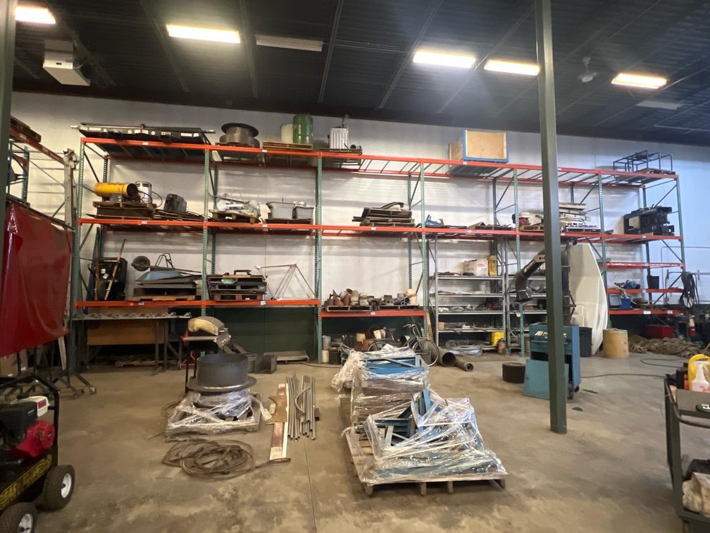 (6) Sections of pallet racking 16' x 42"