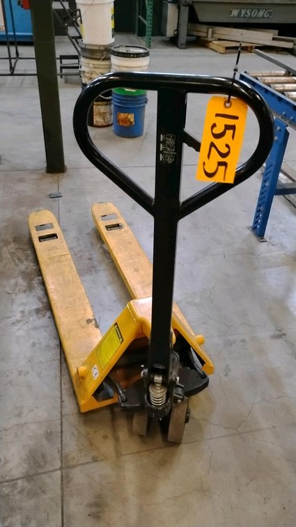 Narrow Pallet Jack, 5,500 lb Capacity