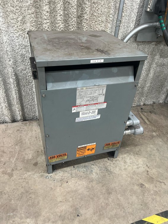45KVA SquareD 3PH Transformer