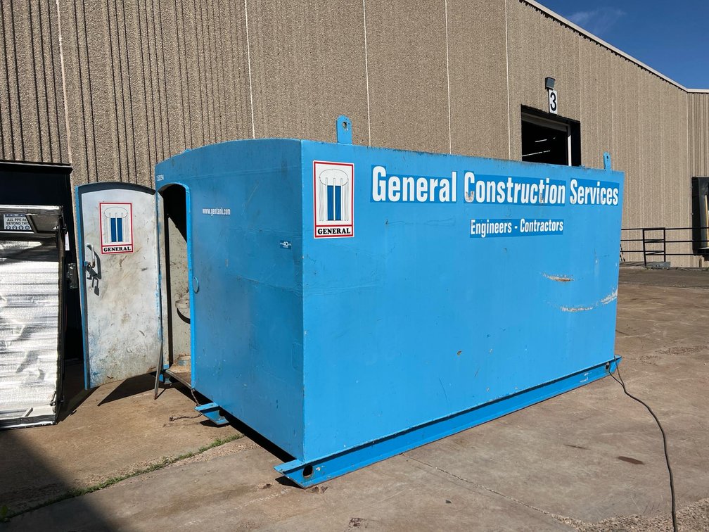 GCS 13' x 8' x 80" Steel Jobsite Storage Container,