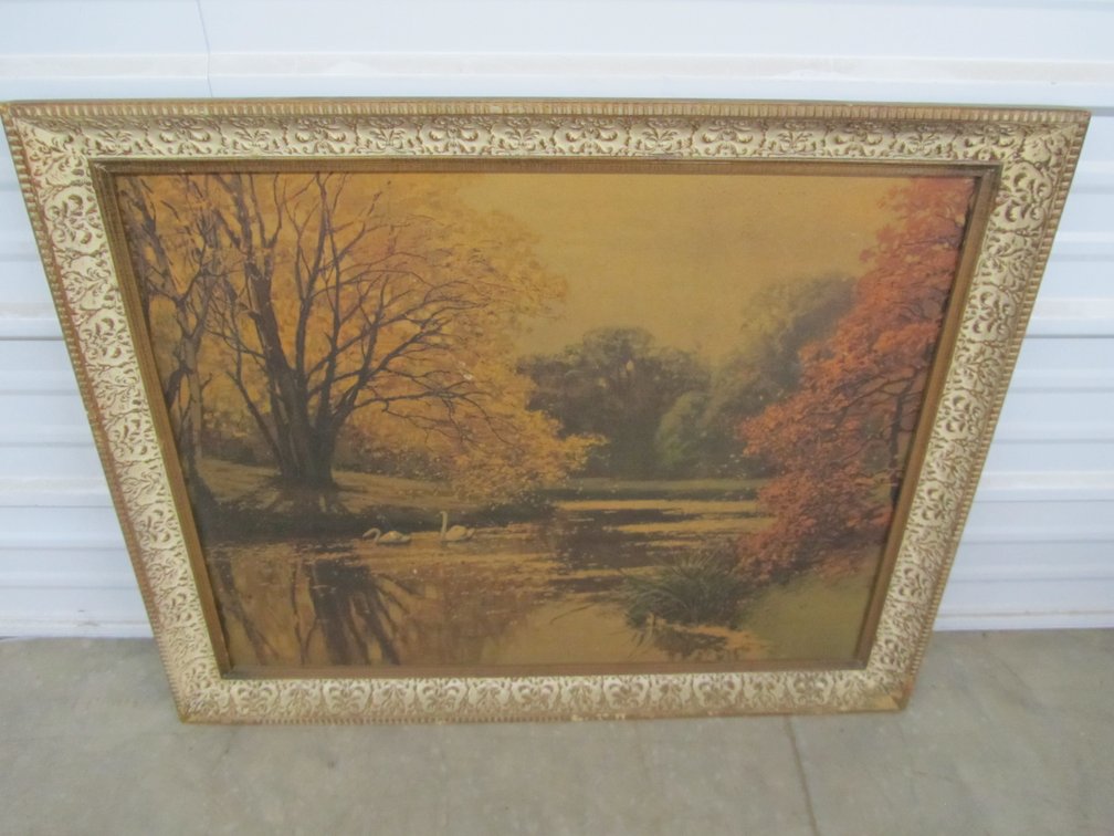Print w/Nice Wood Frame
