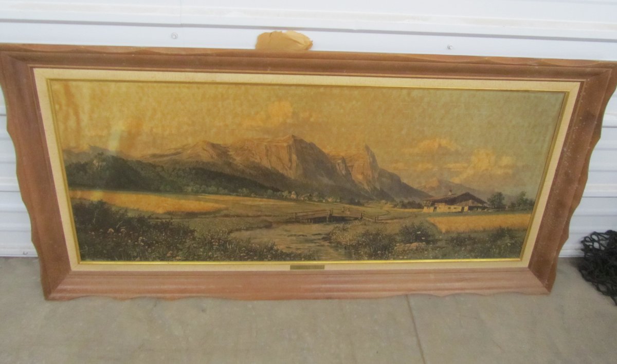 Print w/Wood Frame