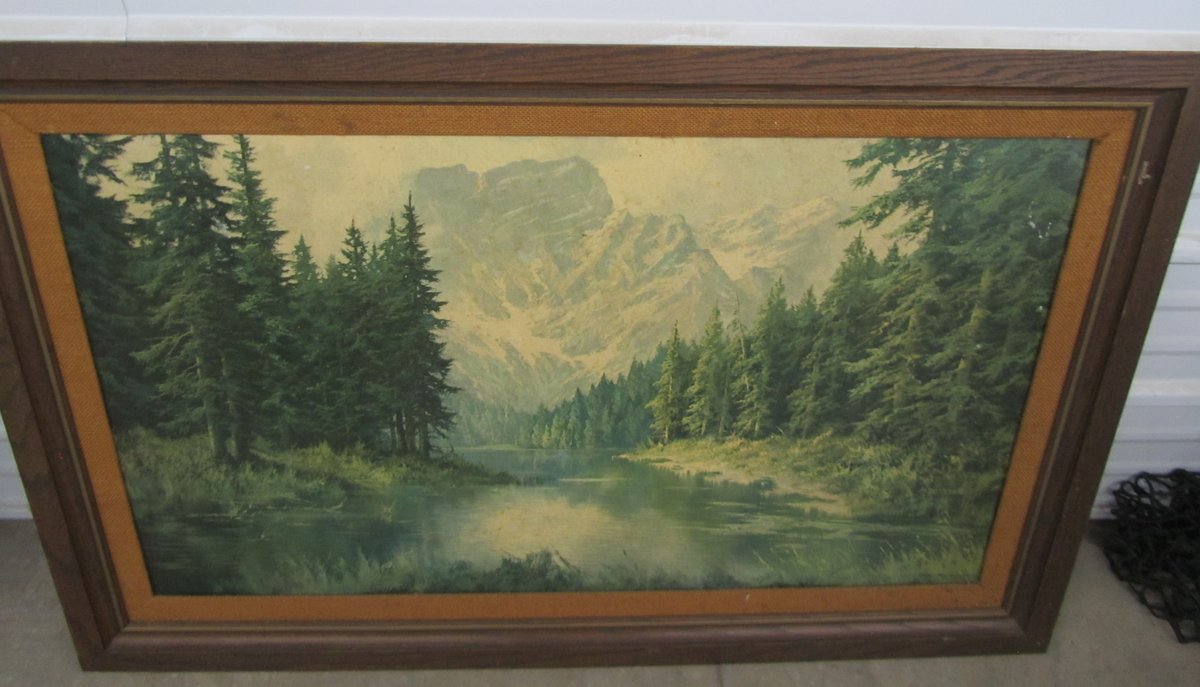 Print w/Wood Frame
