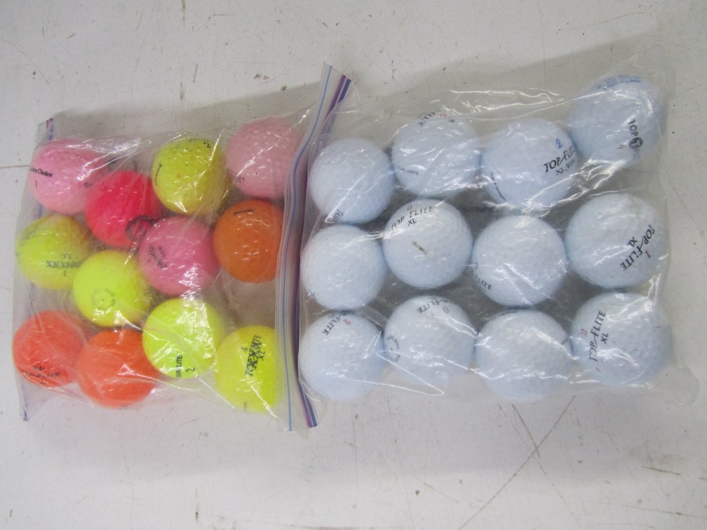 (24) Top Flite Golf Balls