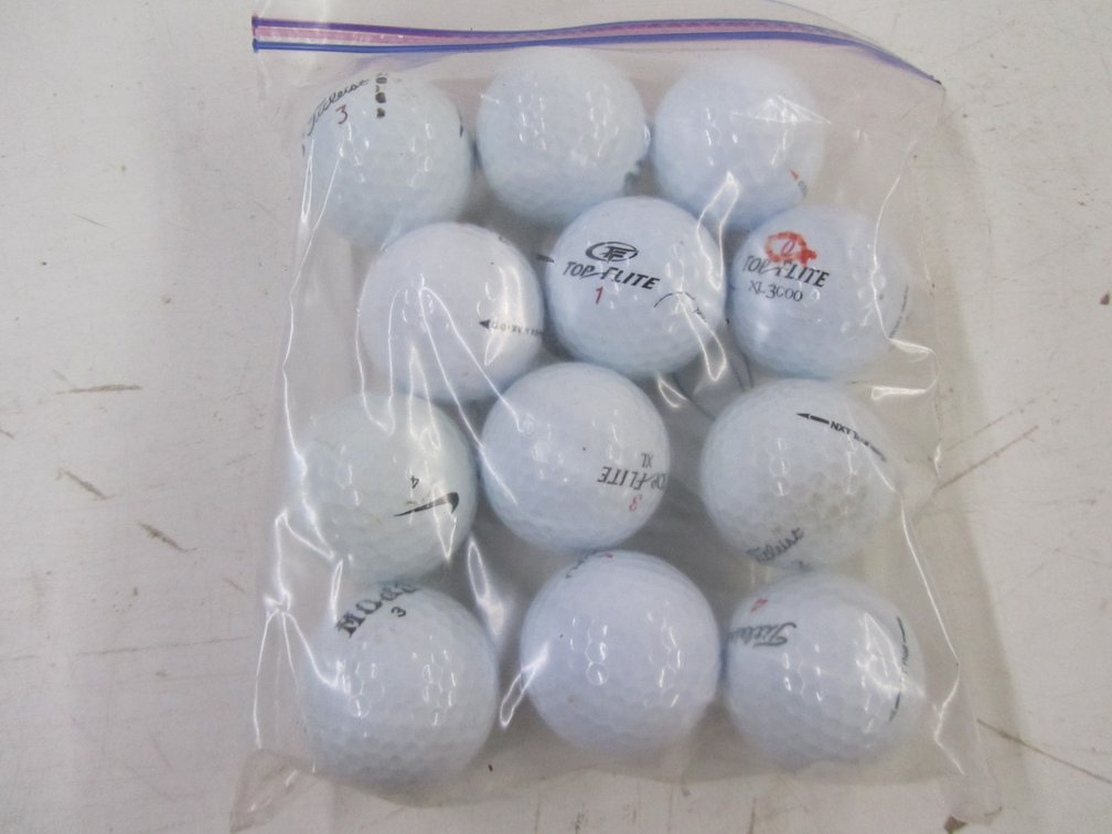 (12) Assorted Top Flite And Titleist Golf Balls