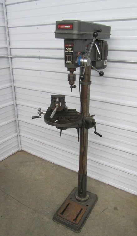 Shop Force 16 Speed Floor Drill Press