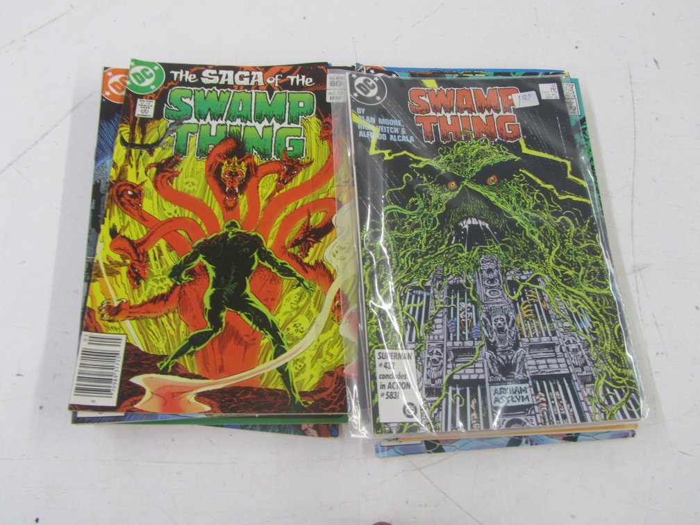(26) DC Comics Swamp Thing Comic Books