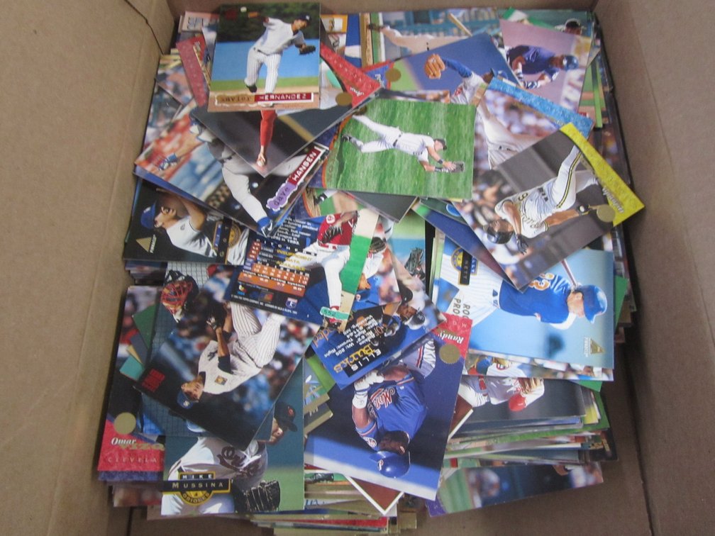 Box Full Of Assorted Baseball Cards