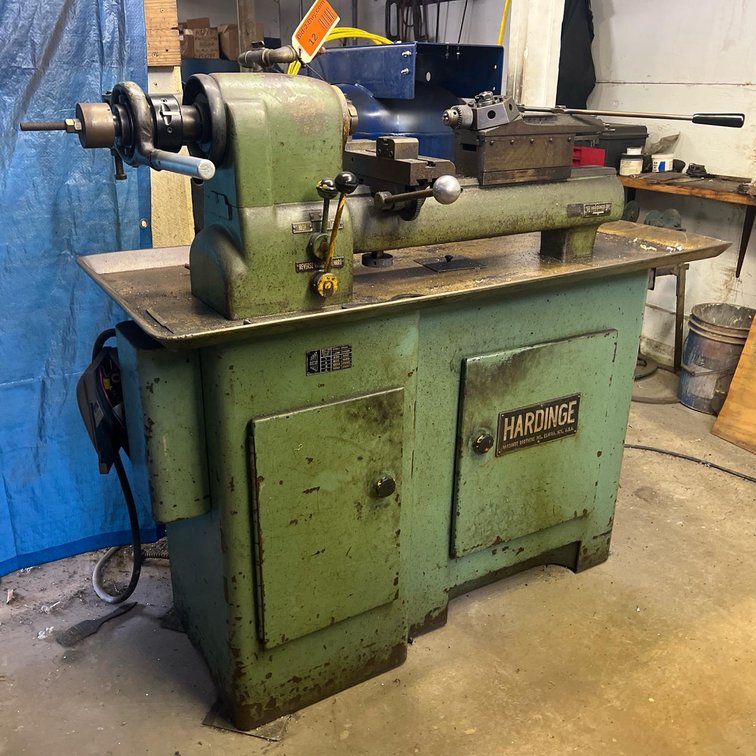 Hardinge DV59 Second Operation Lathe, Serial No. 59-16261