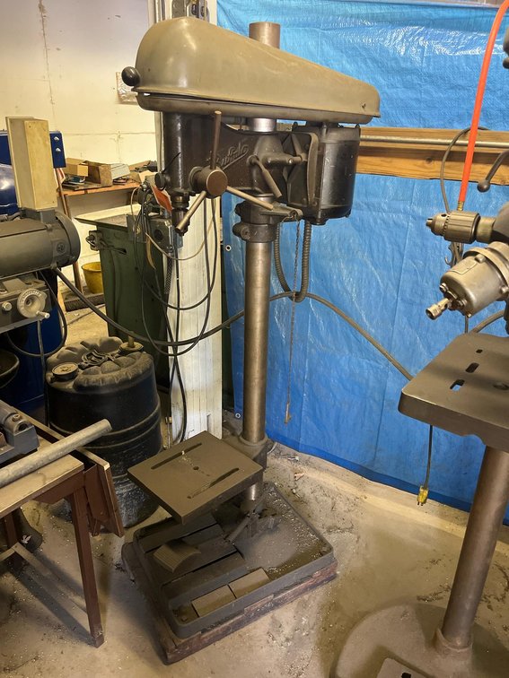 Buffalo Floor Drill Press 1/2 HP Century Motor