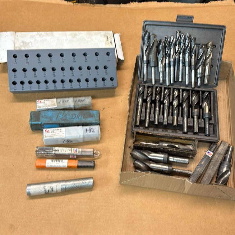 Reduced shank Drill Bits and indexer