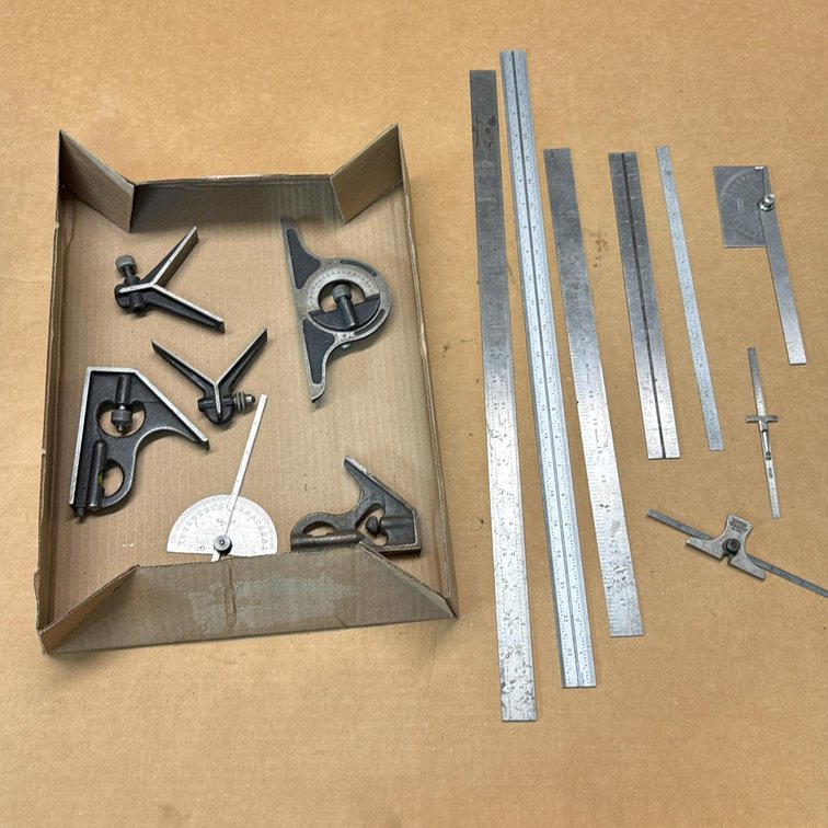 Assorted Rulers and tools