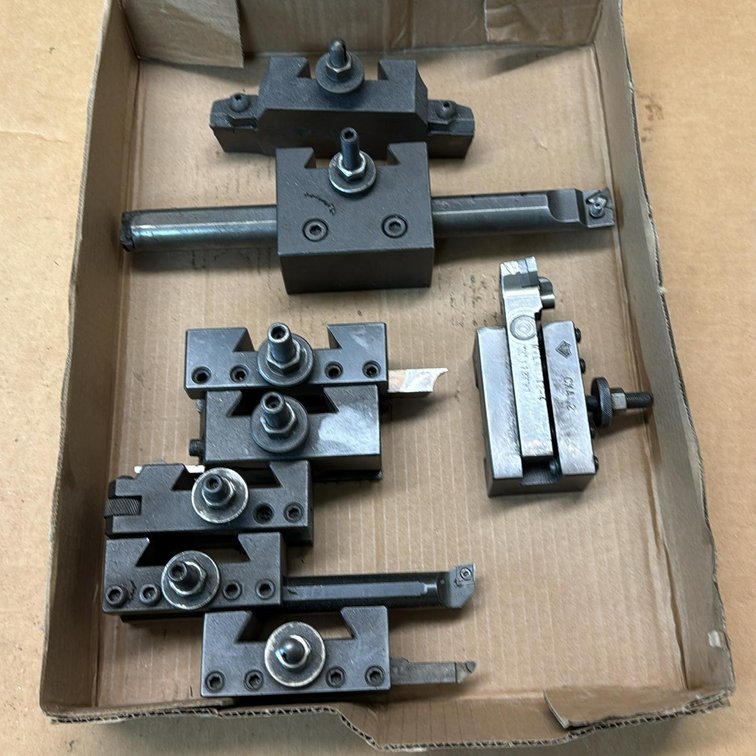 (8) Alorix CXA Tool Holders. Aloris & Ericson w/ Boring Bars and insert holders