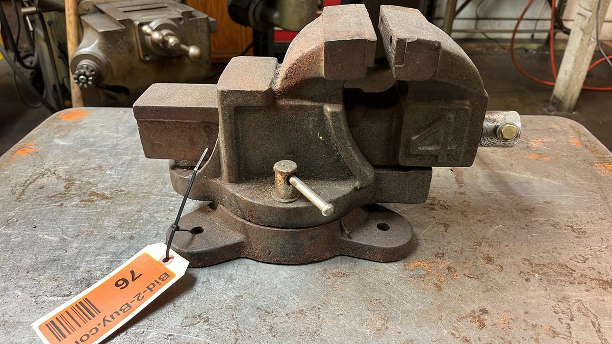4" Heavy Duty Bench Vise