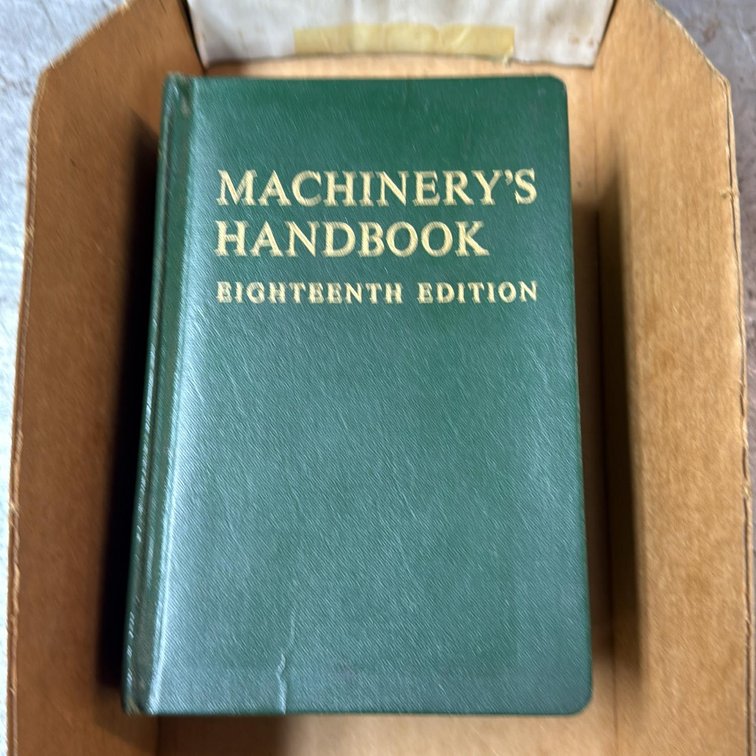 Machinery's Handbook Eighteenth Edition 1968 Reference Book