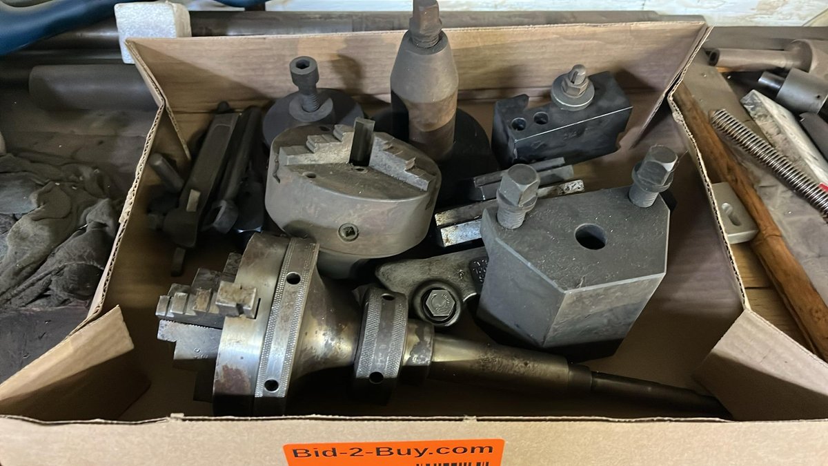 Assorted Lathe tooling, chucks, holders & more