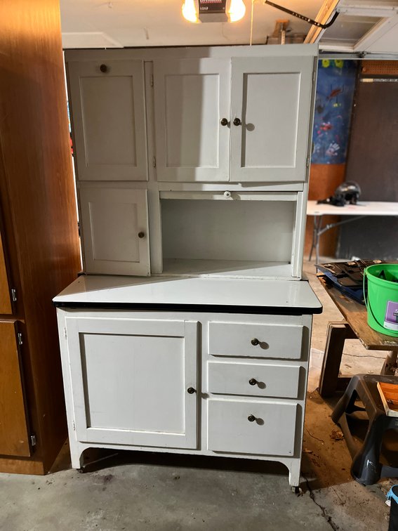 Hoosier-Style Kitchen Cabinet