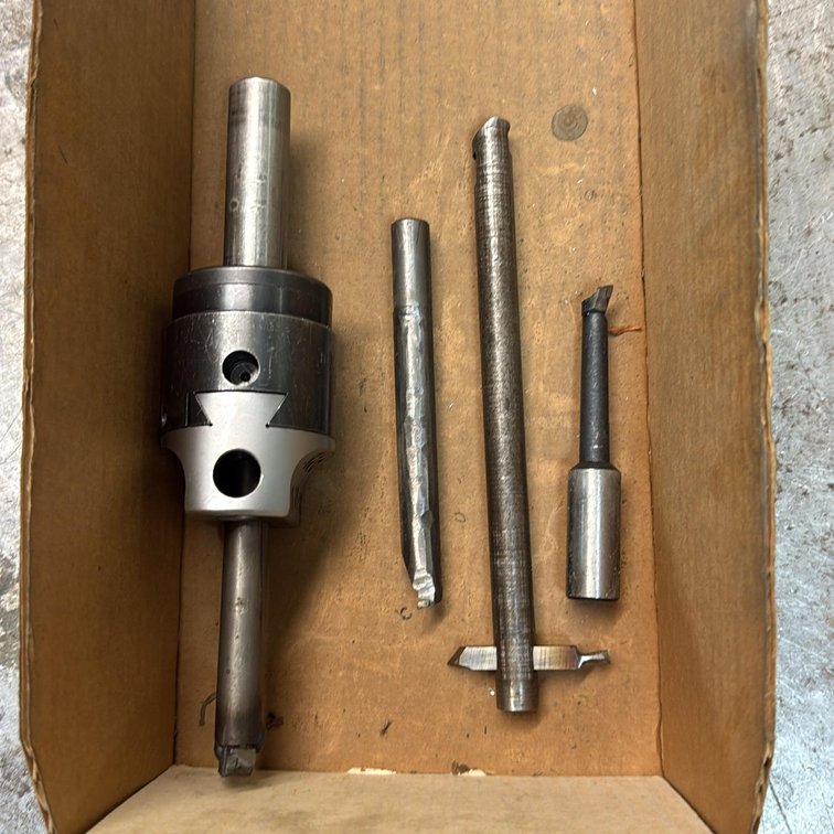 (1) Boring Head with (4) Boring Bars