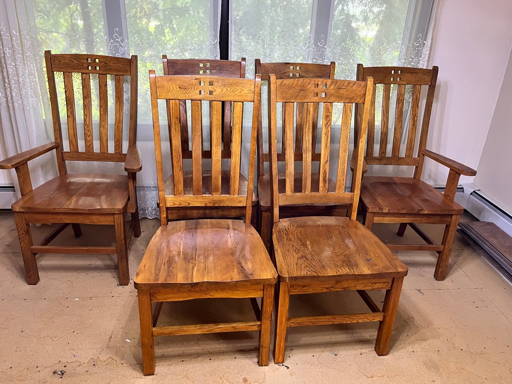 (6) Kitchen Chairs