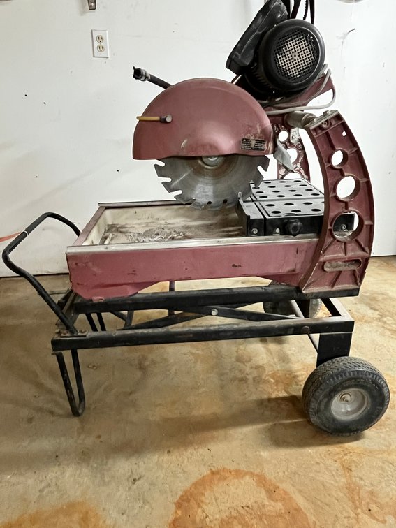 Professional 14" Masonry Saw