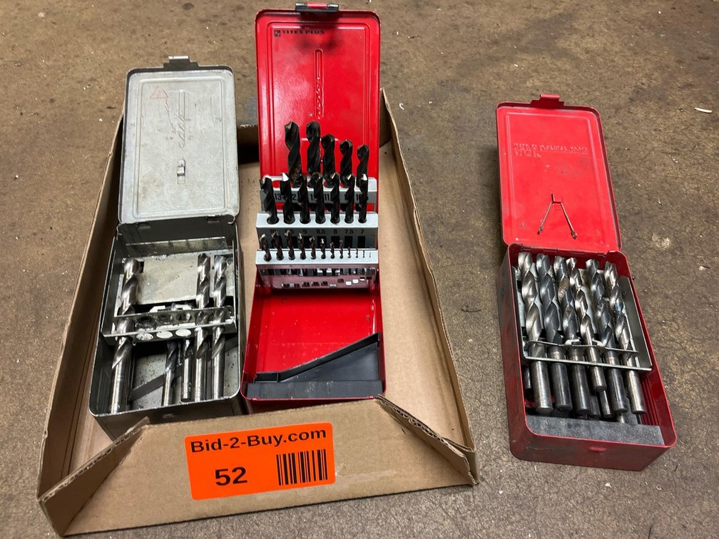Assorted Drill Indexes