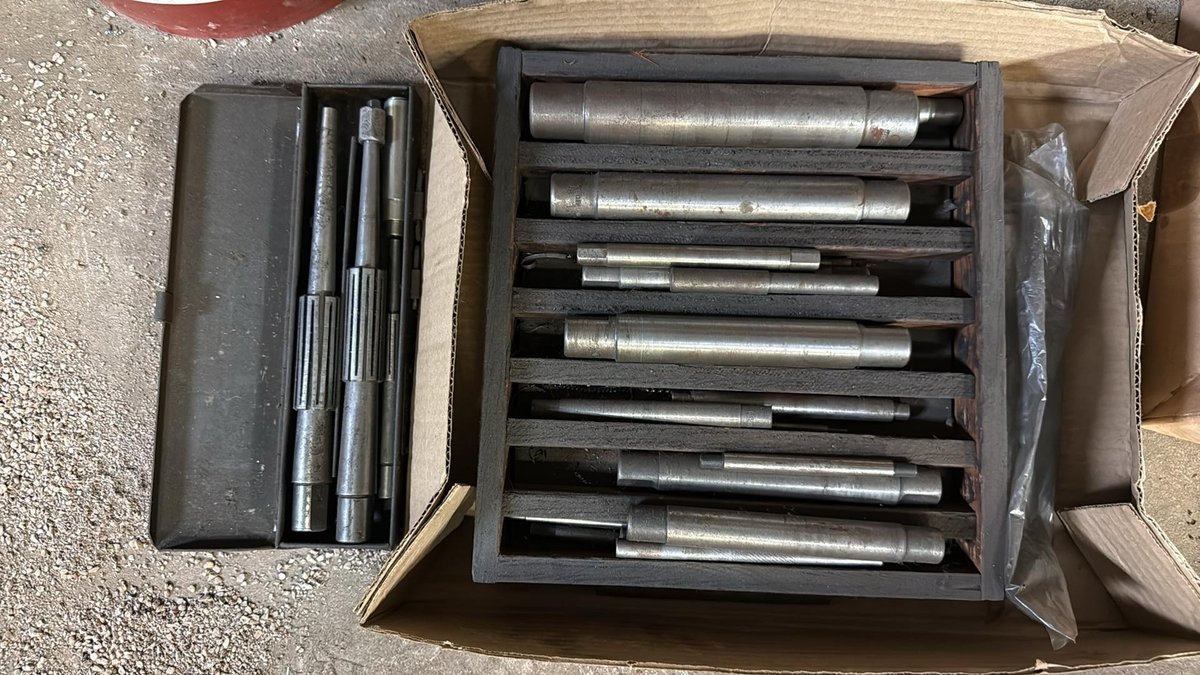 Assorted Mandrels including expanding Mandrels