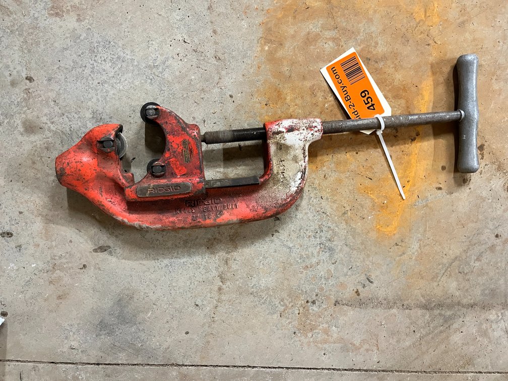 Ridgid 2" to 4" Pipe Cutter