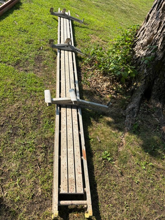 16' Aluminum Scaffold Plank