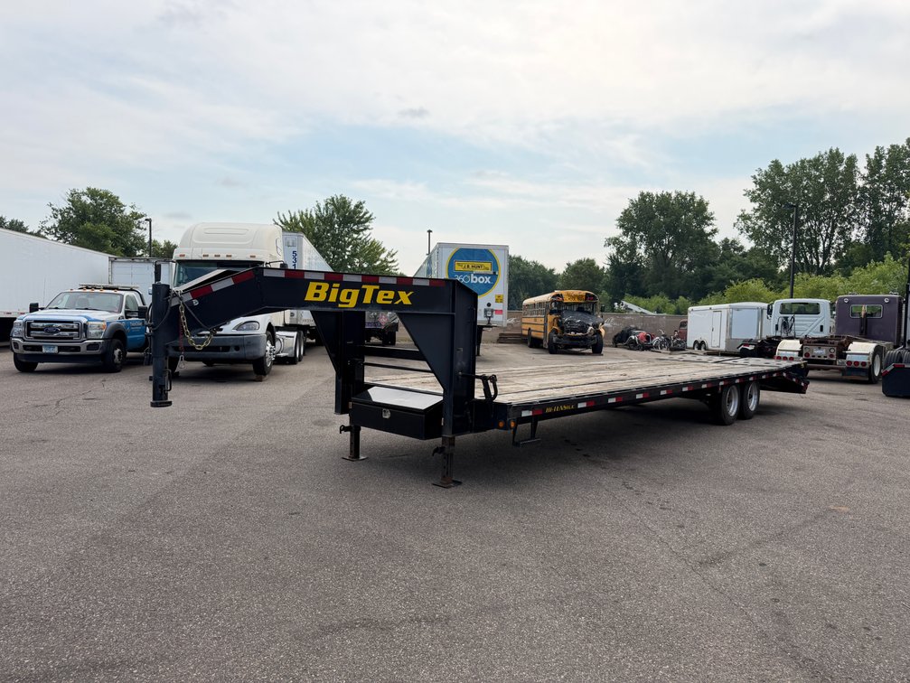 Big Tex 30' Gooseneck Flatbed Trailer
