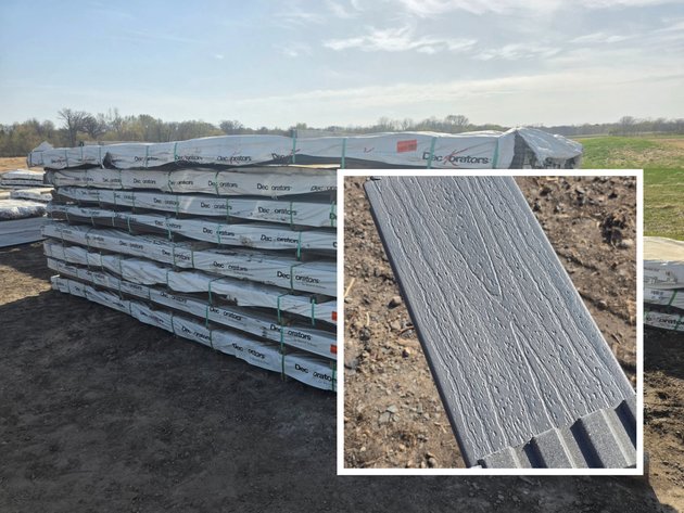 Image for Solid & Slotted Composite Deck Boards: 16', 12' (160600)