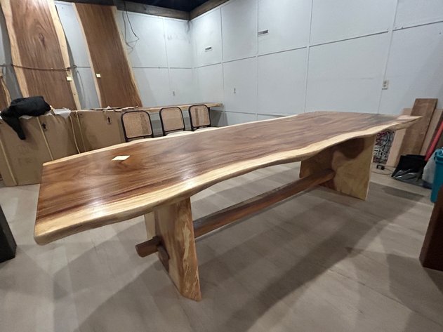 Image for Live Edge Suar Table, Bathroom Vanities & Teak Furniture (158171)