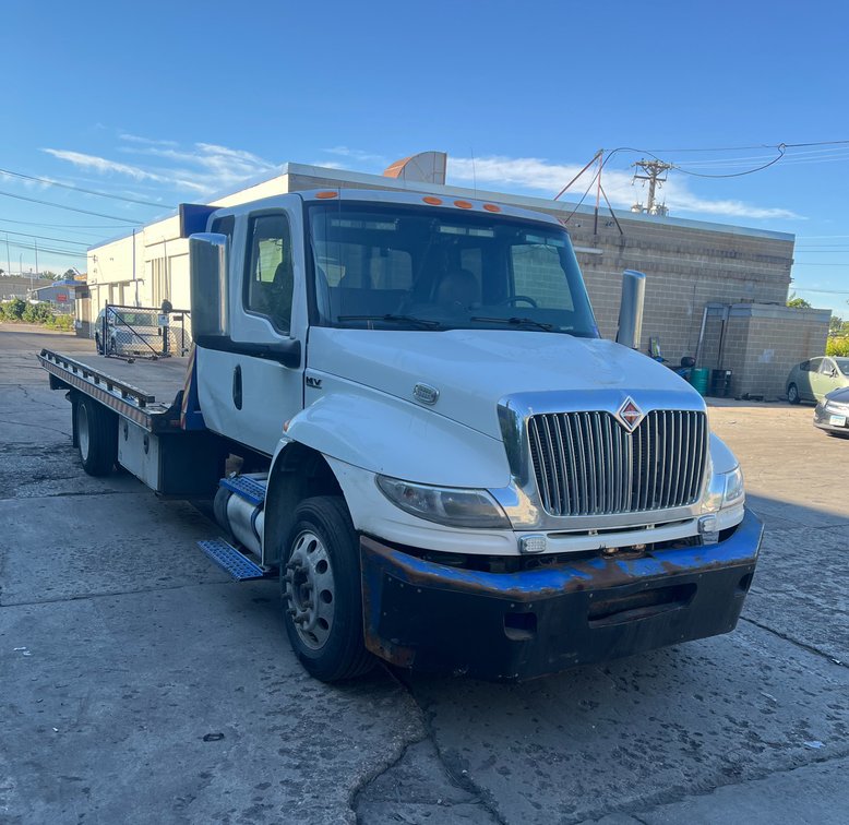 2020 & 2019 International Flatbed Tow Trucks & 2005 Colorado Plow Truck