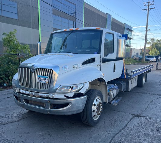 Image for 2020 & 2019 International Flatbed Tow Trucks & 2005 Colorado Plow Truck
