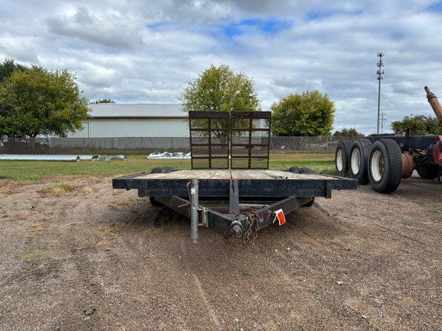 Image for 2007 Homemade 18' Flatbed Trailer