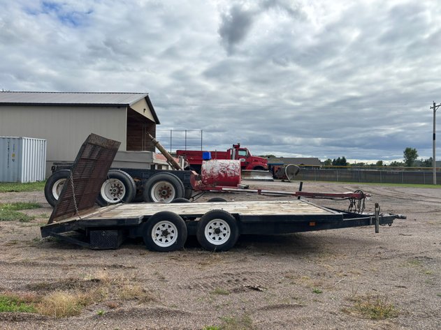 Image for 2007 Homemade 18' Flatbed Trailer