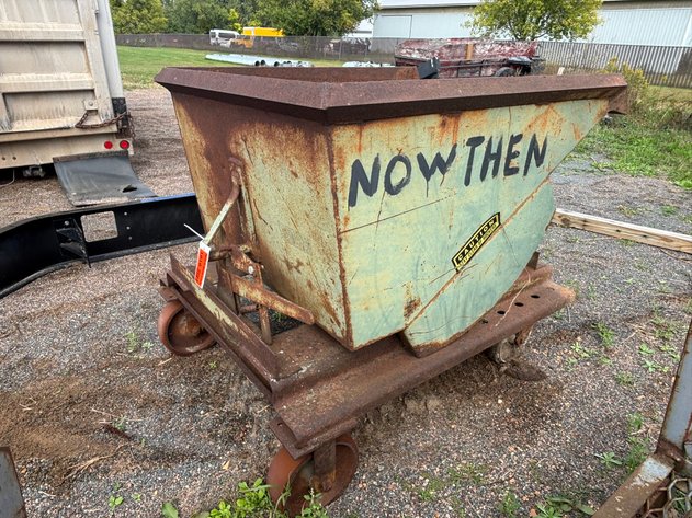 Image for Tipping Dumpster on casters