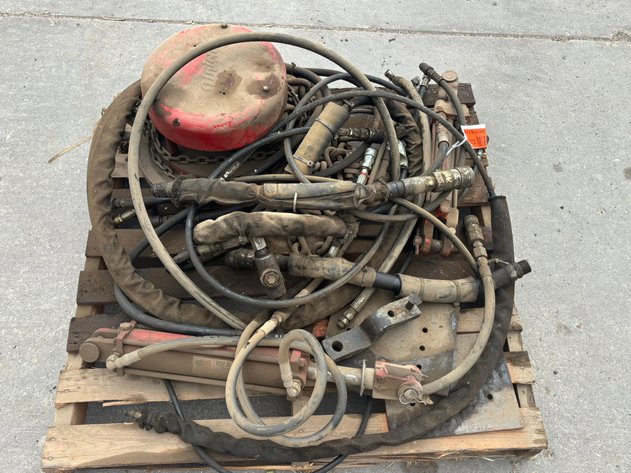 Image for Hydraulic Hose and Cylinder with Chain Hoist