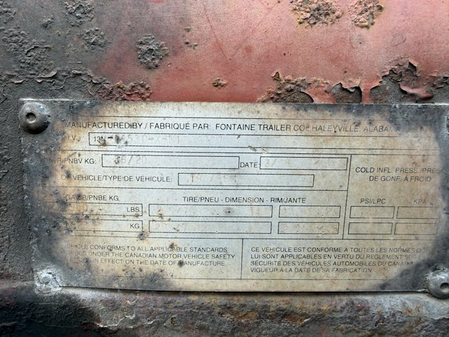 Image for 1998 Fontaine 45' Spread Axle Semi Trailer