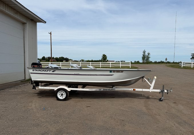 Image for 1998 Starcraft 16' Boat with Shoreland'r Trailer