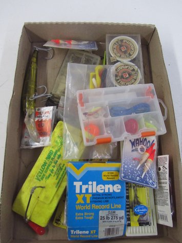 Image for Flat Of Assorted Fishing Supplies
