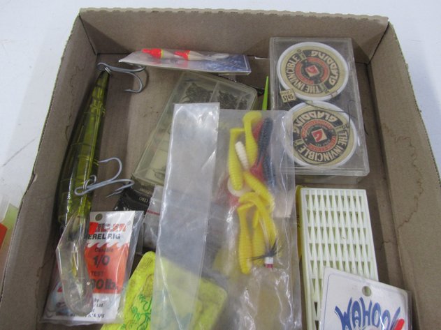 Image for Flat Of Assorted Fishing Supplies