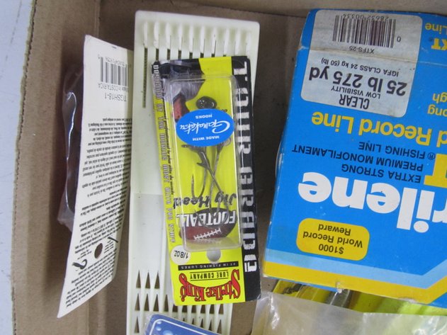 Image for Flat Of Assorted Fishing Supplies
