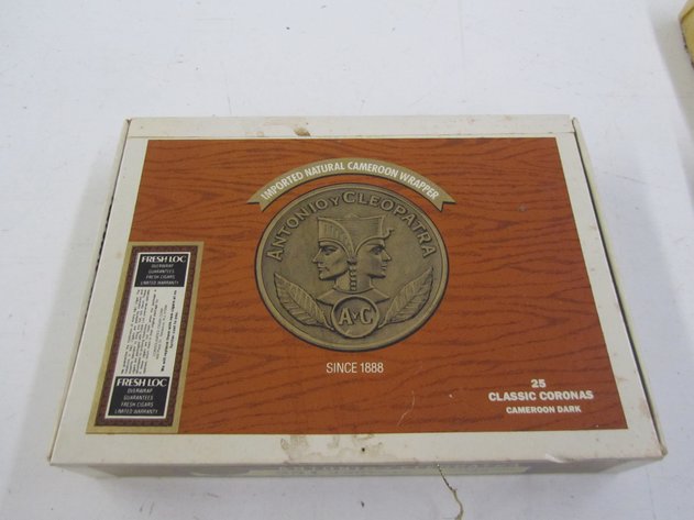 Image for Cigar Box Full Of Assorted Collectibles
