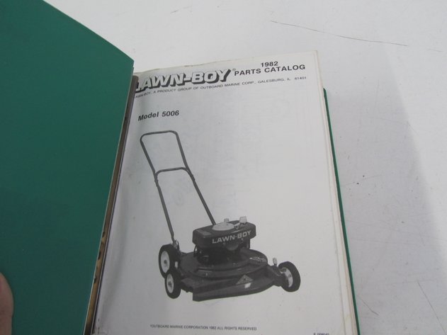 Image for 1982 Lawn-Boy Parts Catalog