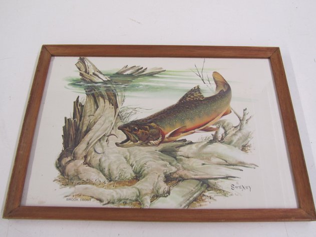 Image for Sweney Brook Trout Print
