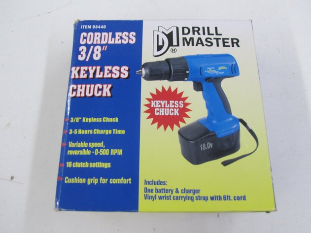 Image for Drill Master 18v Cordless 3/8